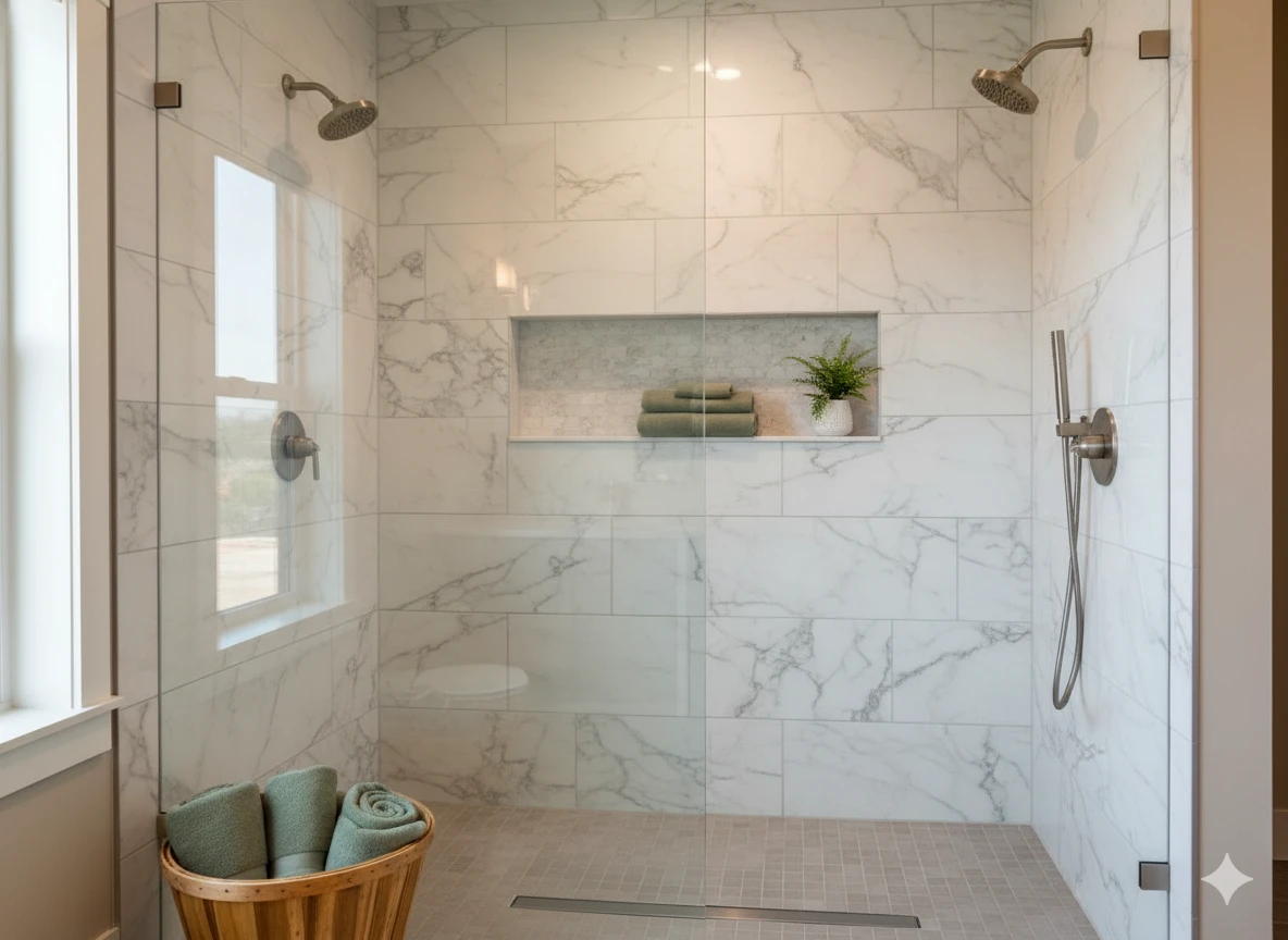 Bathroom style example two, Raleigh NC