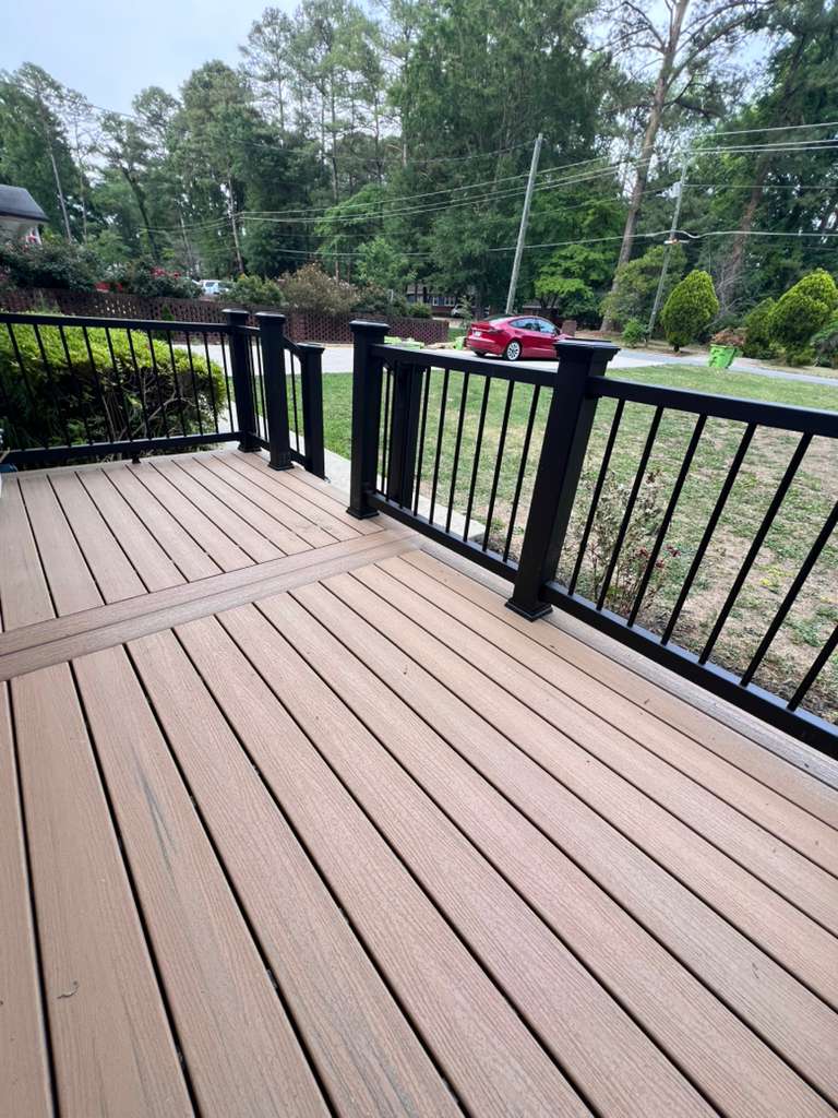 Deck and porch build, Wake Forest NC