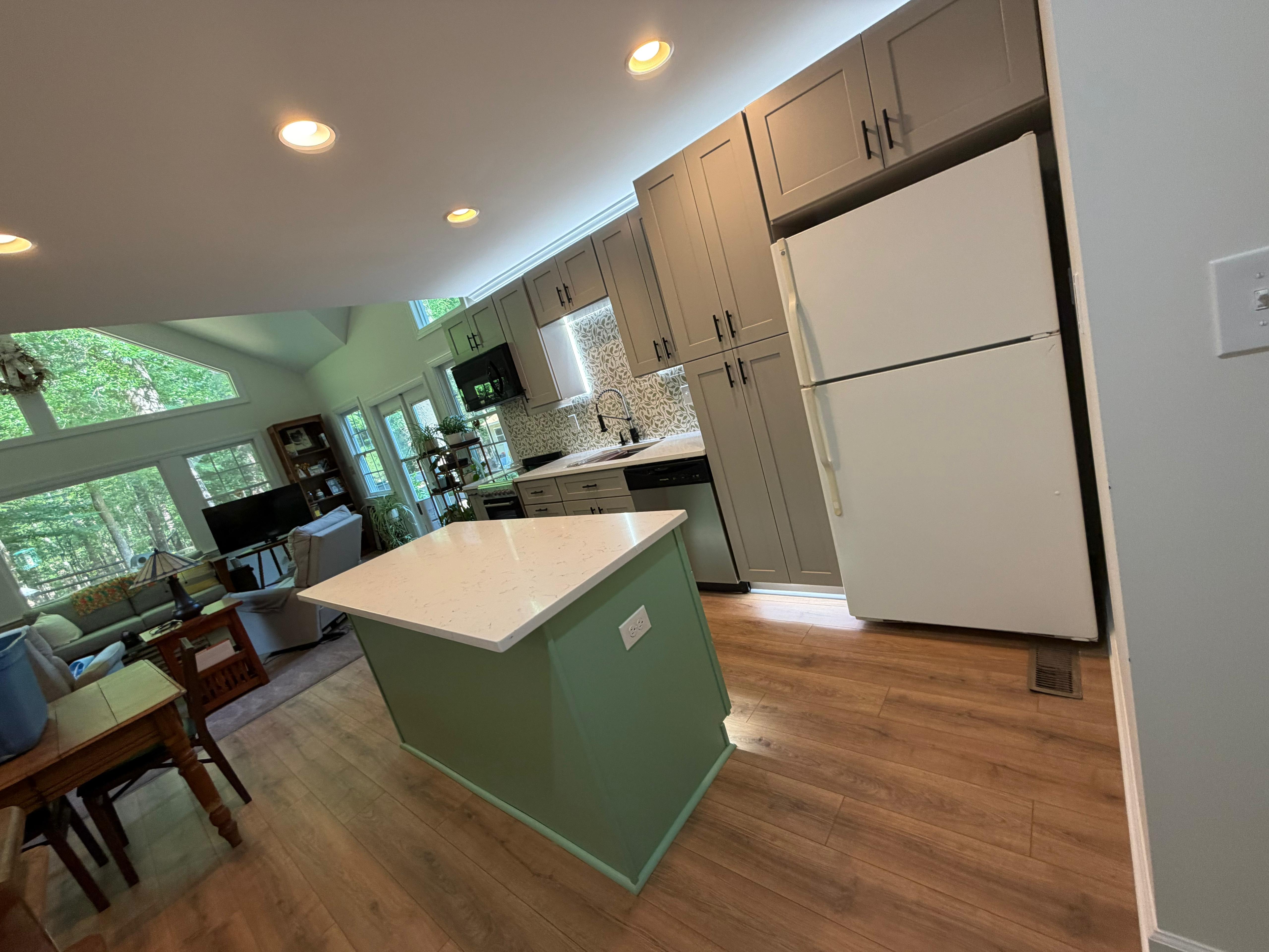North Raleigh kitchen after remodel